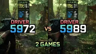 Intel Arc Driver 5972 vs 5989 - Arc A770 | Test in 2 Games - 1080P / 1440P