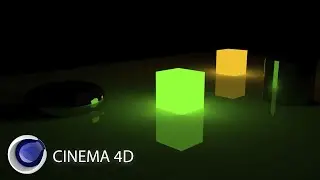 Свечение объектов [Cinema 4D]