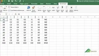 Macro to Unhide Columns in Excel