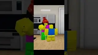 When Thief Rob Your House Dad vs Mom In Roblox Ver.3 #shorts #roblox #phonk