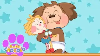 BEBÉ CHOCOLO🐶  PIN PON ES UN MUÑECO | CANCIONES INFANTILES | MÚSICA PARA JUGAR ♫