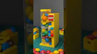 Working Lego Vending Machine with Safe #lego