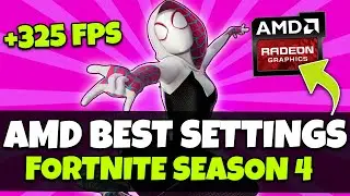 AMD Radeon Best Settings Fortnite Chapter 3 Season 4 - Fix FPS Drops & Fix Stutters (2022)