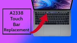 Apple MacBook Pro 2020 2022 13.3-Inch A2338 Touch Bar Replacement How To Repair Tutorial