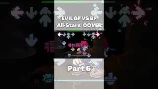 EVIL GF VS BF Part 6 (All-Stars | COVER) (friday night funkin) #shorts