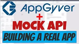 AppGyver: Building A REAL APP with Mock.API | AppGyver Tutorial for Beginners 2022