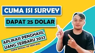 Aplikasi Penghasil Uang Terbaru 2022 Terbukti Menghasilkan Uang Dolar Dibayar cash - Survey Berbayar