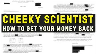 How to get money back from Cheeky Scientist