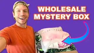 Unboxing Clothing Reseller Mystery Box (Source Inventory from Home!)