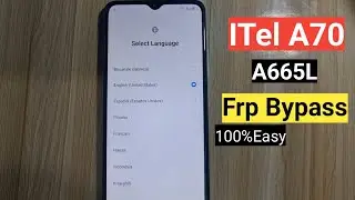 Itel A70 Frp Bypass || itel A665L Frp Bypass || Itel A70 A665L Google account remove