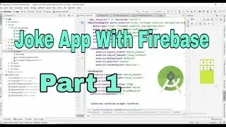 Joke App With Firebase Android Part 1 | GridLayout And CardView Design In Android Studio