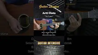 Arti Cinta - Ari Lasso | Tutorial Chord Gitar Mudah dan Lirik  #chordgitar #tutorialchordgitar