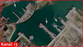 After Crimea, Ukrainian drones forced Russian warships to flee the Kaspiysk port as well