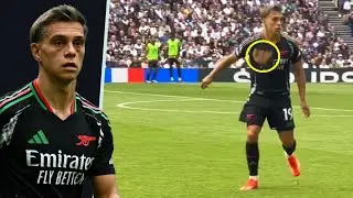 Leandro Trossard Played With A Ripped Shirt vs Tottenham