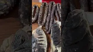 Шикарный заказ. 4 кг мясо и 3 кг колбаса сушеные 