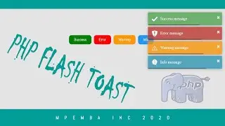 PHP Flash Message with toastr