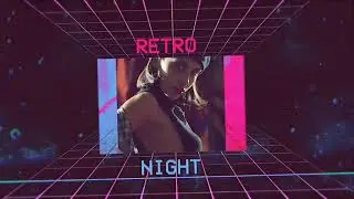 Retro Wave Intro Final Cut Pro Template