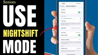 Boomer's Guide: iPhone Night Shift Explained!