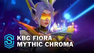 KBG Fiora Mythic Chroma Wild Rift Skin Spotlight