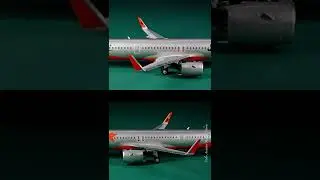 1/400 Scale Model Airplane New Jetstar Japan Airbus A321neo JA26LR 捷星日本 by NG Model 2022 #Shorts