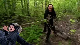 ЧИСТИЛЬЩИК НАПАЛ НА ПАЦАНОВ!