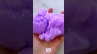 I give this slime a 1 star rating 😢 purple grape putty from Temu