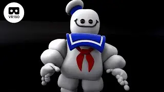 Stay Puft Marshmallow Man 8K VR (SBS VR180 3D 60fps)