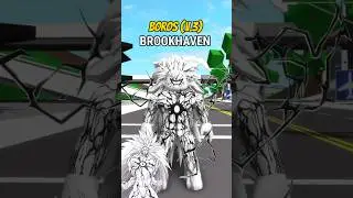 Cara membuat BOROS V.3 di brookhaven (One punch man) #shorts