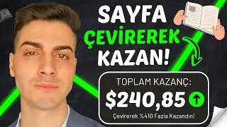 HIZLI OL: SADECE SAYFA ÇEVİREREK GÜNDE $40 PARA KAZAN! 💰- İnternetten Para Kazanma 2024