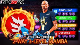 The MOST TOXIC ‘2-WAY 3-LEVEL MAMBA’ Build To Make For NBA 2K24… BEST ALL AROUND MOST TOXIC BUILD!