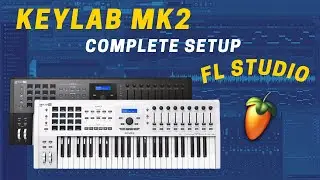 KeyLab MK2 FL Studio Integration MIDI Mapping | How to Loop Record Use Drum Pads No FPC