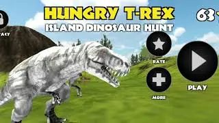 Best Dino Gamer - Hungry T-Rex Island Dino Hunt Simulator Android Gameplay #dinosaur