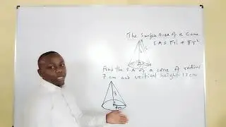 SURFACE AREA OF A CONE.
