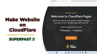 How to Create a Website on Cloudflare