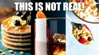 Unbelievable Tricks Photographers Use To Make Food Look Delicious | This IS NOT REAL