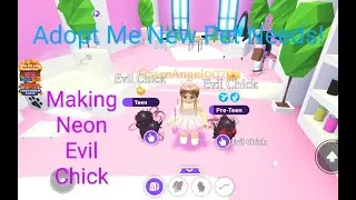 Adopt Me Update New Pet Needs! Golden Jaguar! Making Neon Evil Chick!