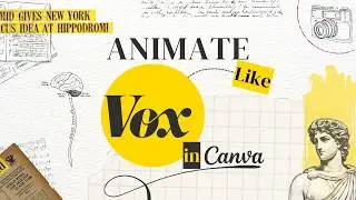 Create a VOX style Documentary in Canva