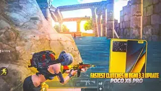 Constant 120fps 😱🔥 || poco x6 pro 5g pubg gameplay || poco x6 pro 5g pubg test 120fps