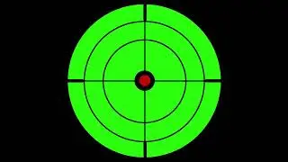 Gun Sniper Target Green Screen Video