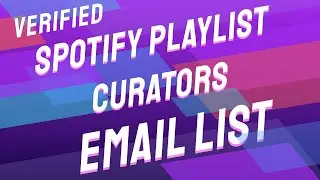 Spotify playlist curators email list. Get Added To Playlists.SPOTIFY PLAYLIST CURATORS CONTACT INFO