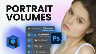 How to Contour Makeup in Photoshop with Retouch4me Portrait Volumes – One-Click Tutorial