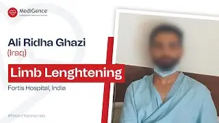 Ali Ridha Ghazi Underwent Limb Lengthening in Fortis Hospital, Shalimar Bagh India