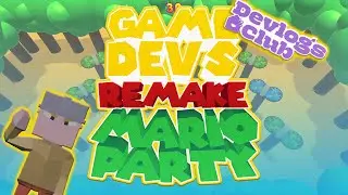 50 Game Developers Remake Mario Party: Ground Pound / How To Learn 3d Modeling.