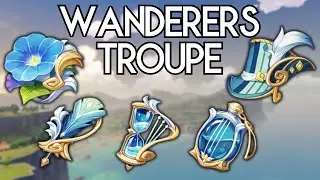 Farm Wanderers Troupe Artifacts | Genshin Impact