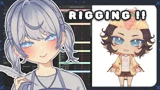 🔴 【live2d】 attempting to rest my voice, but more chibi rig!! and other rig??