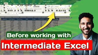 Excel intermediate - 1 | Before Working with Excel