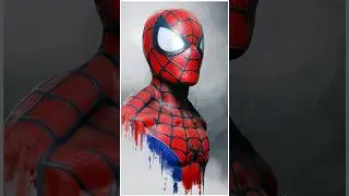 @MLWCreative follow link for full video 👆 #zbrush #marvel #spiderman #deadpool3