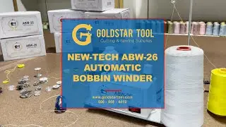 Product Showcase - New-Tech ABW-26 Automatic Bobbin Winder Goldstartool.com - 800-868-4419