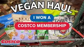 Costco Vegan Haul with Prices | Plant Based Vegan Groceries and Snacks...mostly snacks