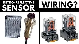 IR/Retroreflective Sensor Connection with Relay and Motor II Sensor for Sanitizing machine